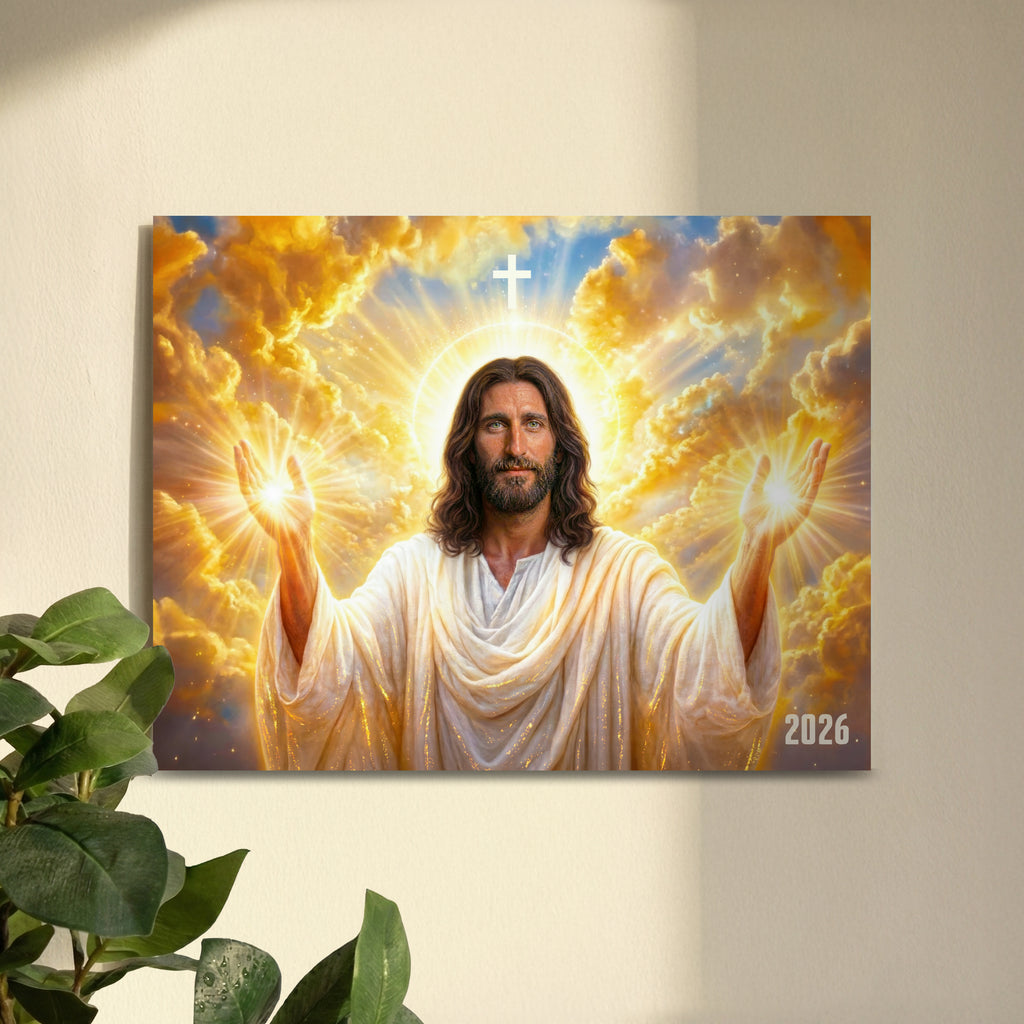 Jesus Christ 2026 Wall Calendar for All Christians