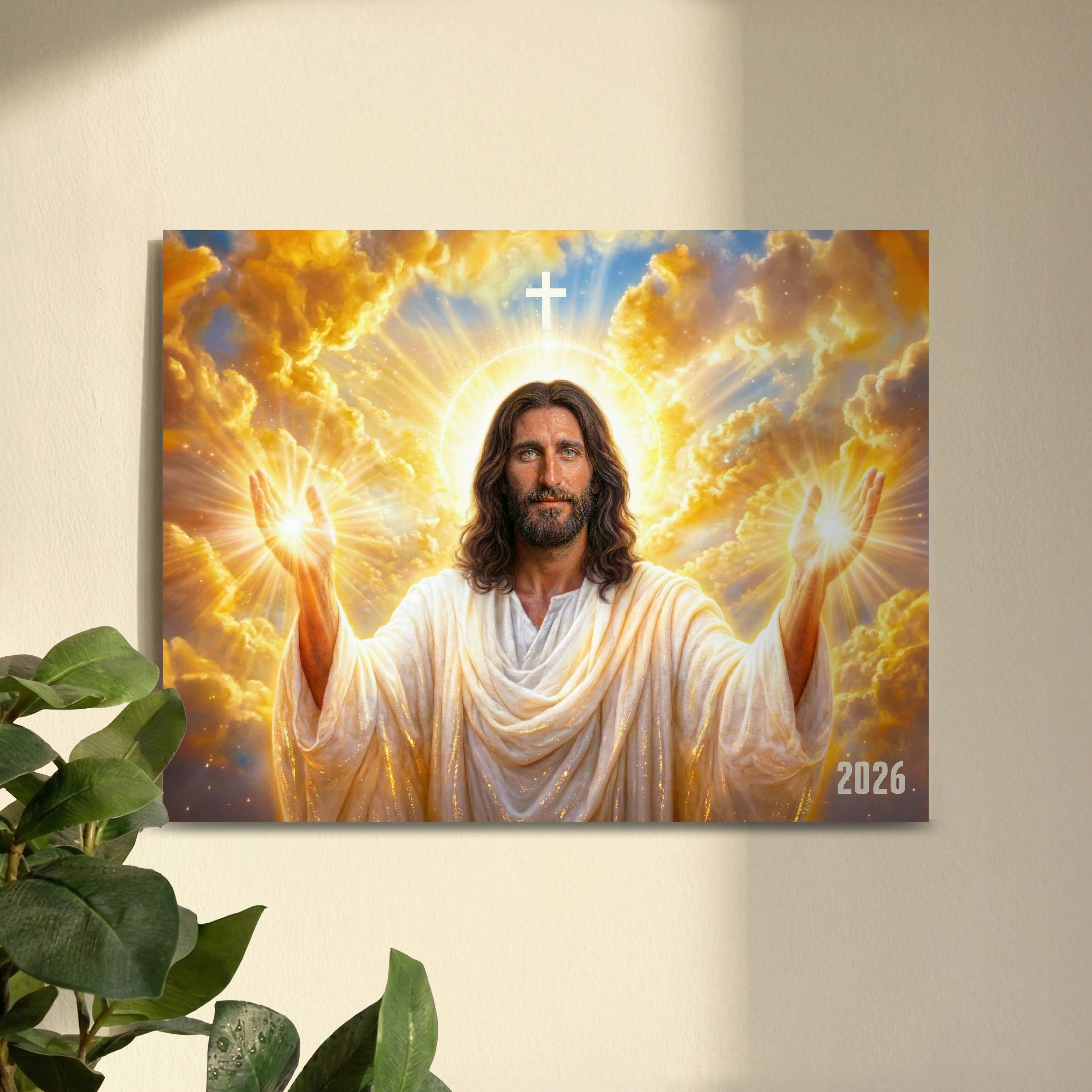 Jesus Christ 2026 Wall Calendar for All Christians