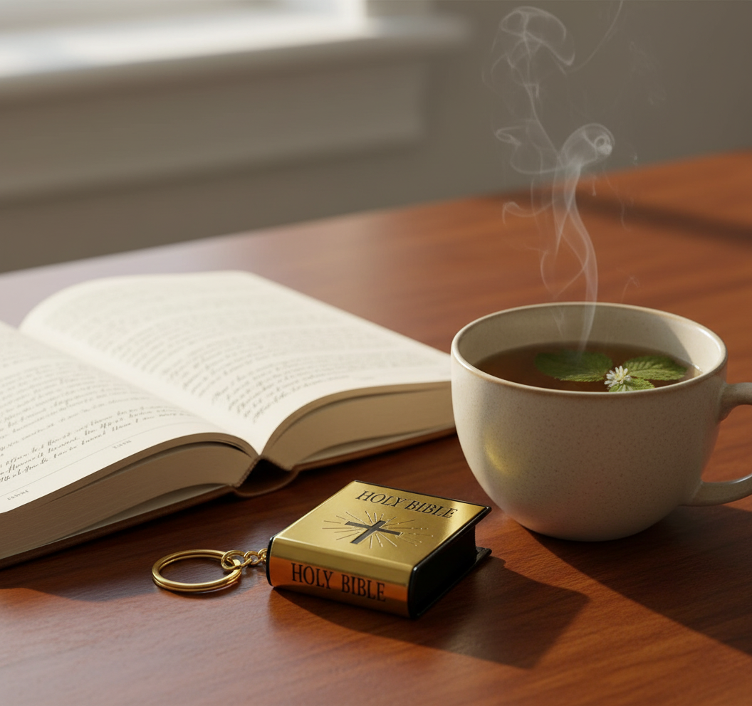 Mini Holy Bible Keychain – Faith You Can Carry Anywhere