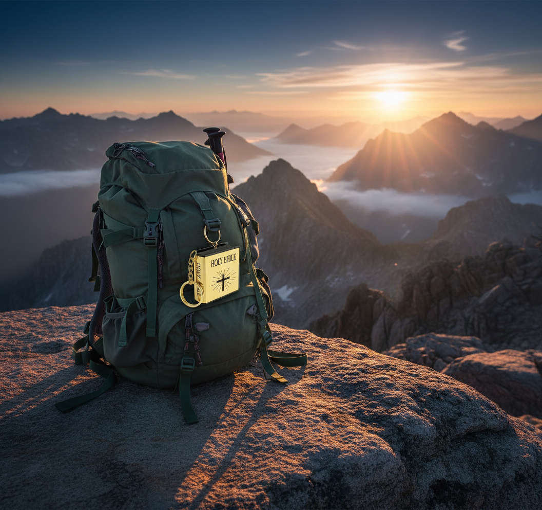 Mini Holy Bible Keychain – Faith You Can Carry Anywhere