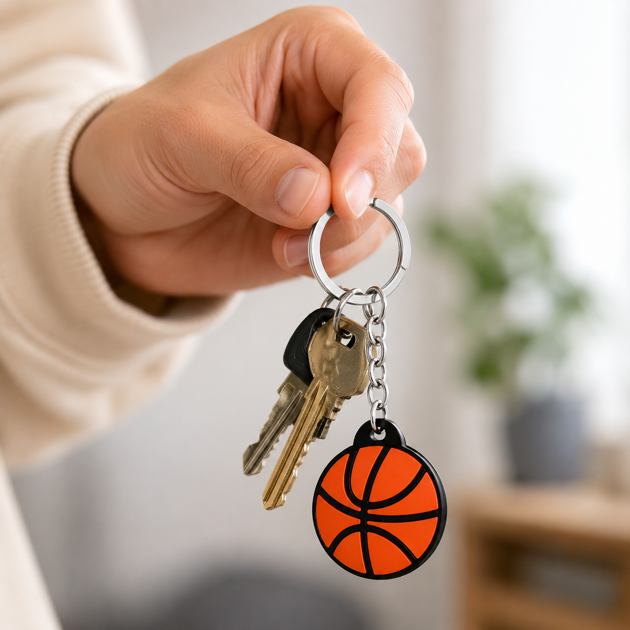 FREE, Basketball Keychain