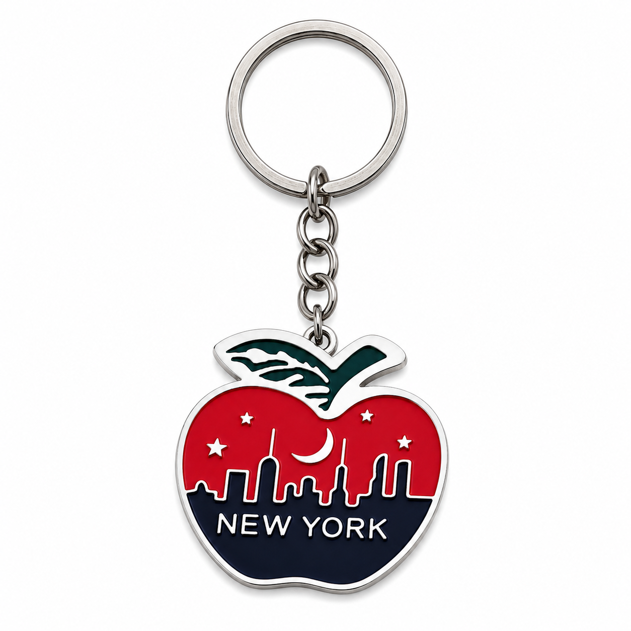 FREE, Big Apple New York Keychain