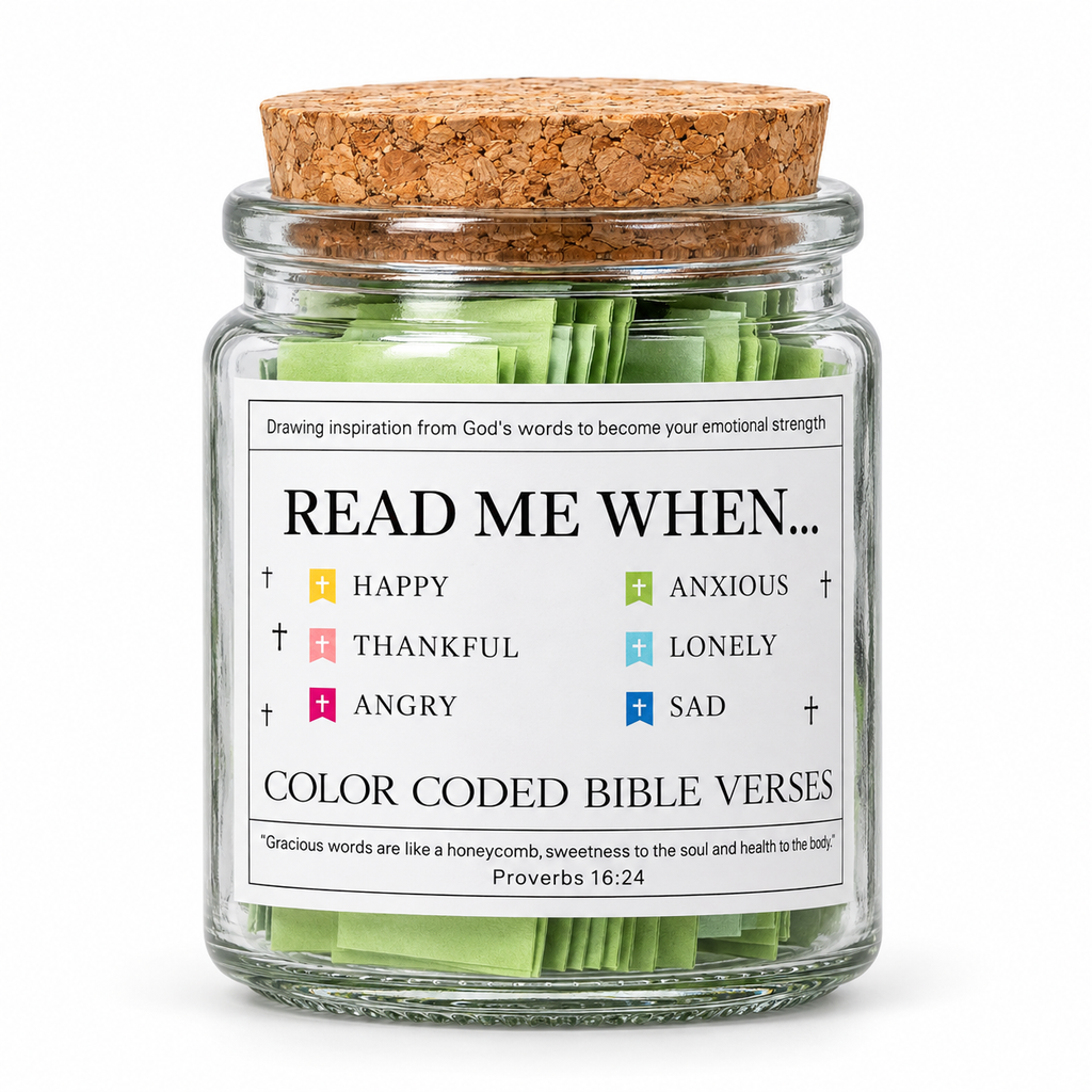 Bible Verse Jar - Christian Scripture