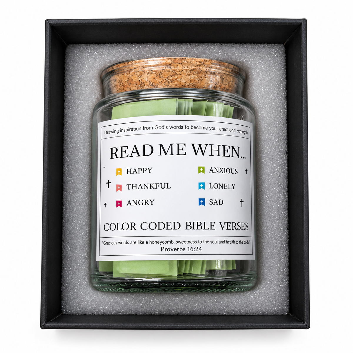 Bible Verse Jar - Christian Scripture