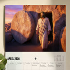 Jesus Christ 2026 Wall Calendar for All Christians
