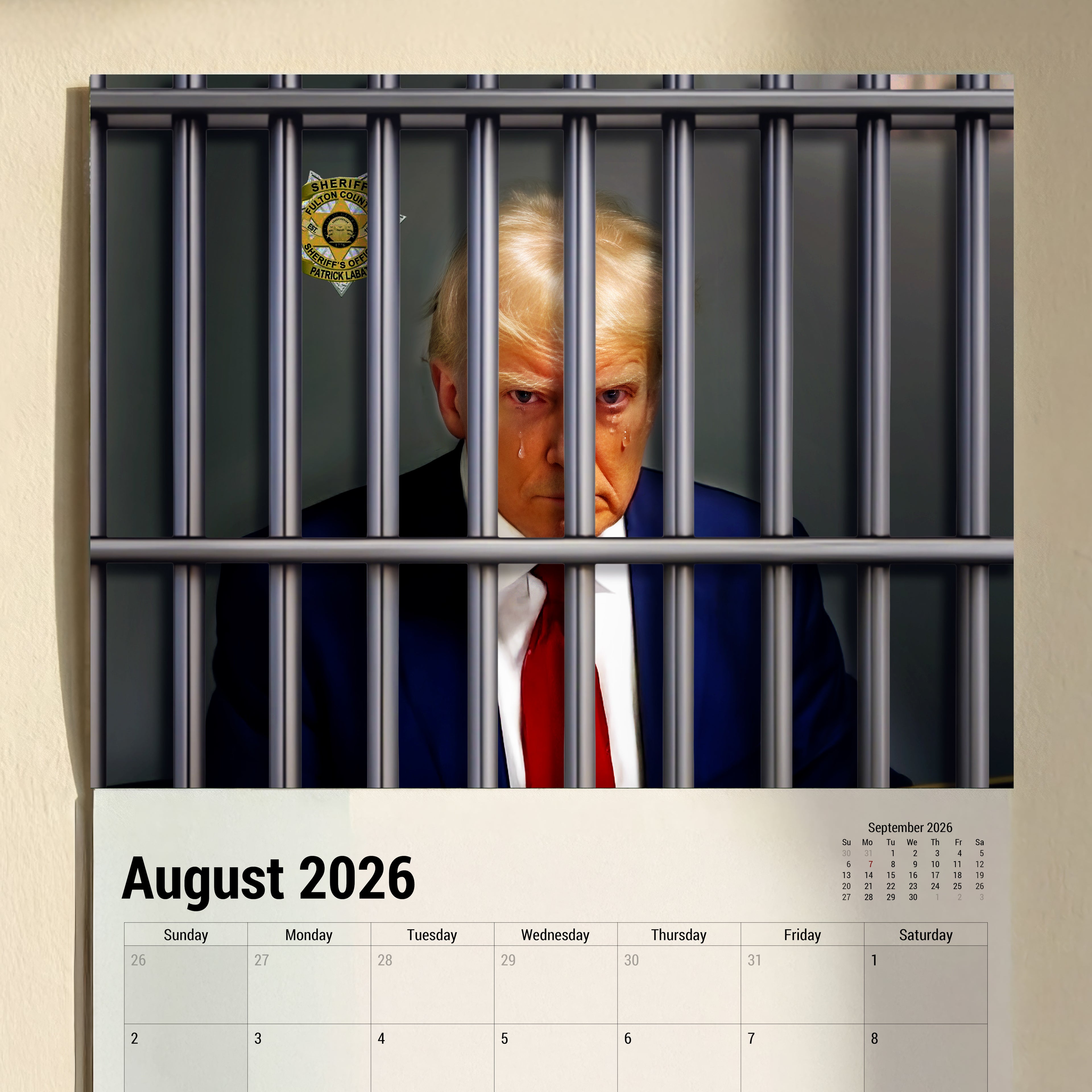 Ugly Trump Calendar 2026