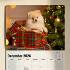 Cute Puppy Calendar 2026