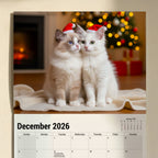 FREE Cute Kitten Calendar 2026