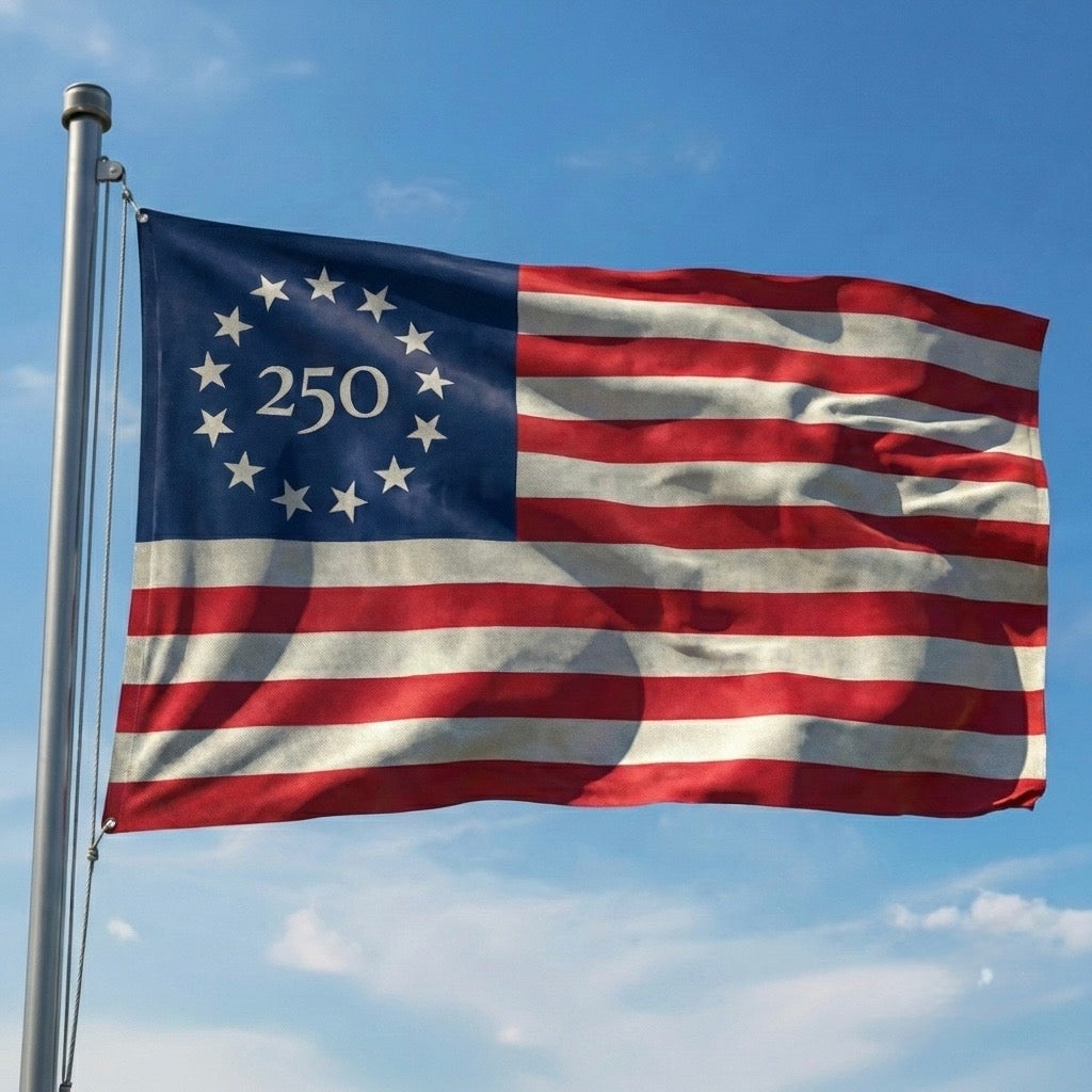 250th USA Anniversary Patriotic Flag