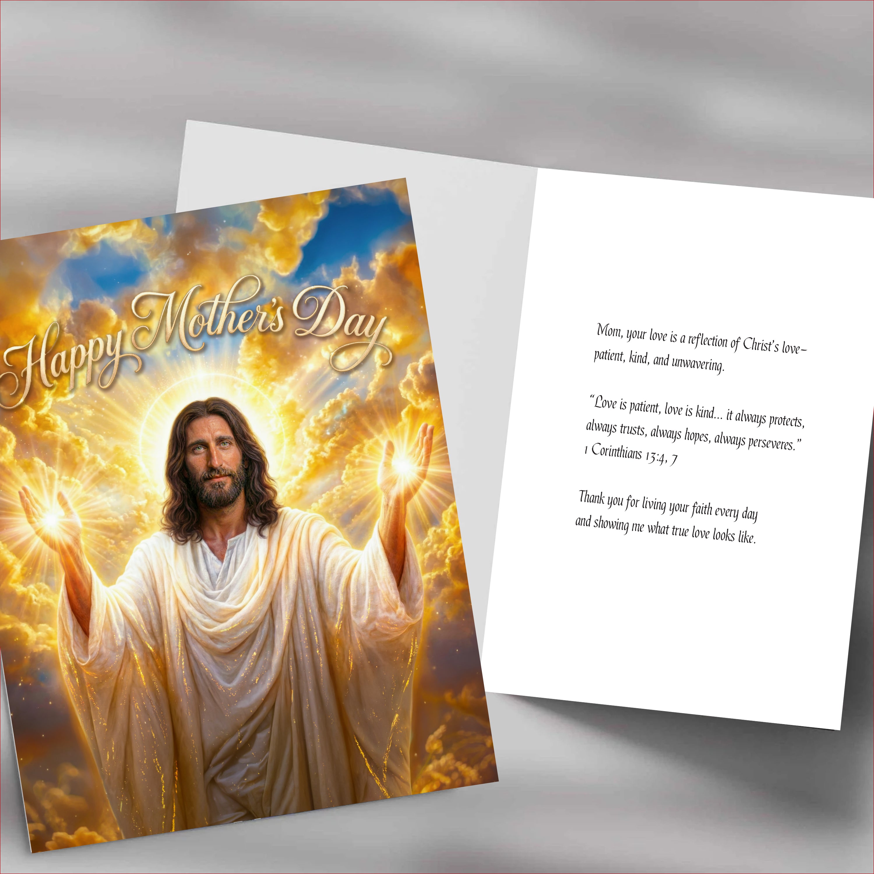 Jesus Themed Mother's day card